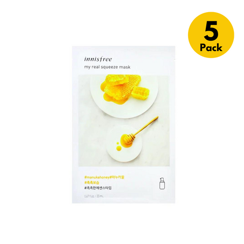 My Real Squeeze Mask 5 pack Miel