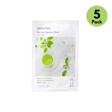 My Real Squeeze Mask 5 pack Té Verde