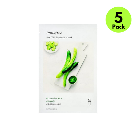 My Real Squeeze Mask 5 pack Pepino