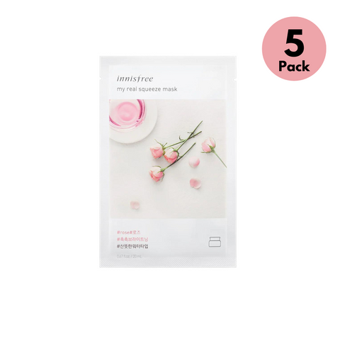 My Real Squeeze Mask 5 pack Rosa