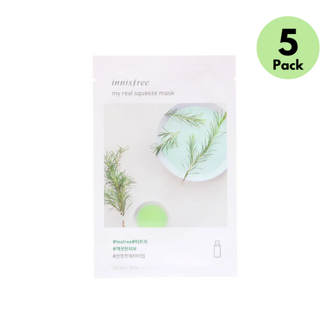 My Real Squeeze Mask 5 pack Té de Árbol