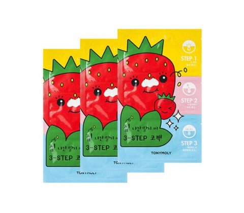 Runaway Strawberry Seeds 3-Step Nose Pack 6 gramos / 3 Pack